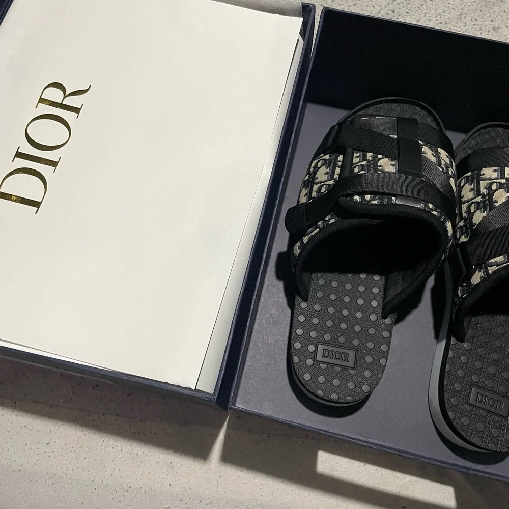 Shoes | Dior Alpha Slides Sandals | Poshmark